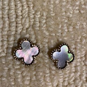 Gorgeous iridescent earrings